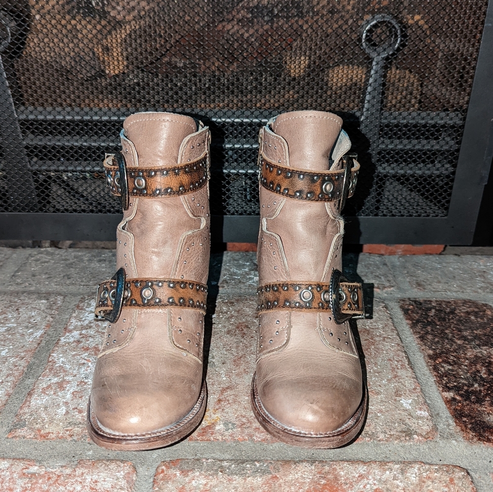 FreeBird Selina Tan Booties size 6 - Picture 11 of 15